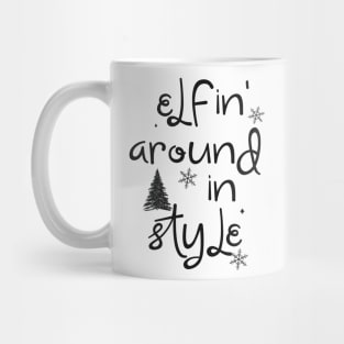 Elfing around in style Mug